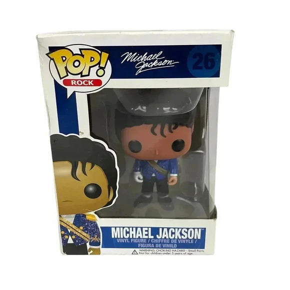 Funko Pop Michael Jackson w/Glove #26 Original Damaged Box Not Mint - Picture 1 of 5